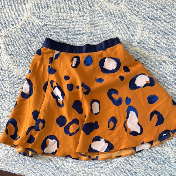 3.1 Phillip Lim for Target Orange Mini Skater A-Line Skirt - Picture 1 of 6